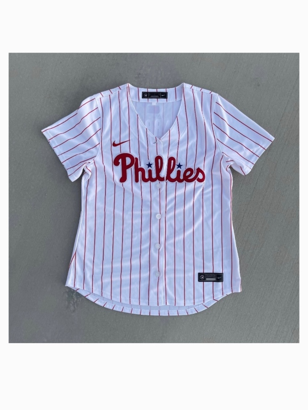 SOLD**********Philadelphia Phillies Bryce Harper Player Baseball Jersey MLB Nike